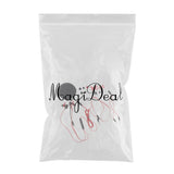 Max In-Ear Wired Stereo Game and Video Headset with Detachable Microphone red