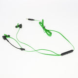 Max In-Ear Wired Stereo Game and Video Headset with Detachable Microphone green