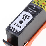 Max High Capacity Ink Cartridges Repalcement Part for Printer HP685XL Black