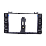 Maxbell Smartphone Video Rig Hot Shoe Camera Cage Filmmaking Stabilizer Hand Grip