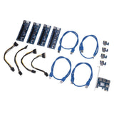 Max PCI E to USB 3.0 HUB PCI Express Expansion Card Adapter 4 Ports 5Gbps Speed