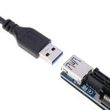 Max PCI-E to PCI-E Extension Cable 0.3M for Limited Space Installation (UEX101)