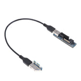 Max PCI-E to PCI-E Extension Cable 0.3M for Limited Space Installation (UEX101)