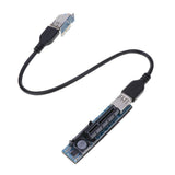 Max PCI-E Graphics Extension for GPU Mining Powered Riser Adapter Card,USB 3.0