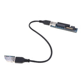 Max PCI-E Graphics Extension for GPU Mining Powered Riser Adapter Card,USB 3.0