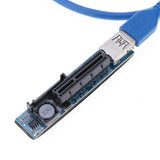 Max Mini PCI-E Graphics Extension for GPU Mining Powered Riser Adapter Card,USB