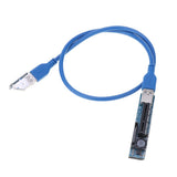 Max Mini PCI-E Graphics Extension for GPU Mining Powered Riser Adapter Card,USB