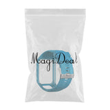 Maxbell Soft Silicone Watch Strap Wristband Screen Protector For TomTom Sky Blue