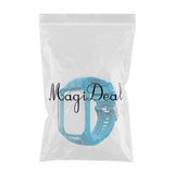 Maxbell Soft Silicone Watch Strap Wristband Screen Protector For TomTom Sky Blue