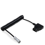 Max D-Tap Male to 4 Pin Female Aviation Connector Power Supply Spring Cable