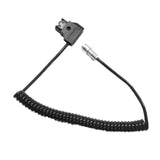 Max D-Tap Male to 4 Pin Female Aviation Connector Power Supply Spring Cable