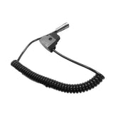 Max D-Tap Male to 4 Pin Female Aviation Connector Power Supply Spring Cable