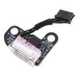 Max Maxb DC Power Jack Audio I/O Board Flex Cable for MacBook Unibody 13'' A1342