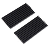 Max Computer Graphics Card Cooler Sink Strip Memory Chip Fin Radiator w/Adhesive