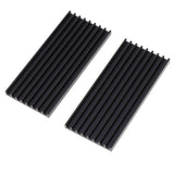 Max Computer Graphics Card Cooler Sink Strip Memory Chip Fin Radiator w/Adhesive