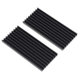 Max Computer Graphics Card Cooler Sink Strip Memory Chip Fin Radiator w/Adhesive