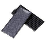 Max Computer Graphics Card Cooler Sink Strip Memory Chip Fin Radiator w/Adhesive