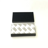 Max Computer Graphics Card Cooler Sink Strip Memory Chip Fin Radiator w/Adhesive