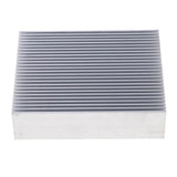 Max Aluminum Heatsink Cooling Fin 100x27x80mm for Power Amplifier CPU