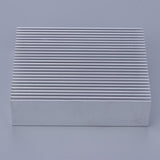 Max Aluminum Heatsink Cooling Fin 100x27x80mm for Power Amplifier CPU