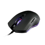 Max 7 Buttons Wired Gaming Mouse With Wolf Patten Colorful Breathing Lights