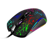 Max G819 Mechanical Wired Game Mouse RGB Lighting Optoelectronic Mouse