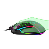 Max G819 Mechanical Wired Game Mouse RGB Lighting Optoelectronic Mouse