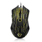 Max G820 Wired Game Mouse 7 Colors Lighting Optoelectronic Mouse