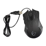 Max G820 Wired Game Mouse 7 Colors Lighting Optoelectronic Mouse