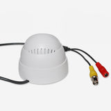 Max 1200TVL Dome Security Camera, Day Night Vision 24 Ir LEDs for Indoor, White