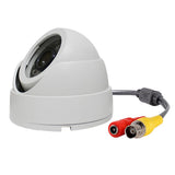 Max 1200TVL Dome Security Camera, Day Night Vision 24 Ir LEDs for Indoor, White
