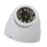 Max 1200TVL Dome Security Camera, Day Night Vision 24 Ir LEDs for Indoor, White