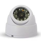 Max 1200TVL Dome Security Camera, Day Night Vision 24 Ir LEDs for Outdoor Indoor