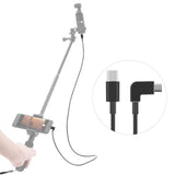 Max 1m Type-C Extension Cord Stable Data Sync Adapter Cable for DJI OSMO POCKET