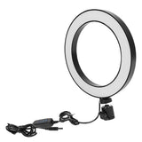 Max 8 INCH Dimmable LED Selfie Ring Light 3500-5500k With USB Plug