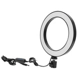 Max 8 INCH Dimmable LED Selfie Ring Light 3500-5500k With USB Plug