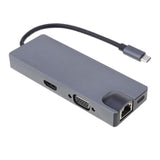 Max Maxb Slim Type-C HUB to HDMI 4K VGA Adapter For SD/Micro SD Card Reader