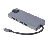 Max Maxb Slim Type-C HUB to HDMI 4K VGA Adapter For SD/Micro SD Card Reader