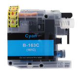 Max Maxb Ink Cartridges for LC161 LC163 Series Printers Cyan