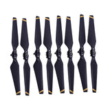 Max 4 Pairs Low-noise Foldable Quick Release Propellers for DJI Mavic Pro Golden