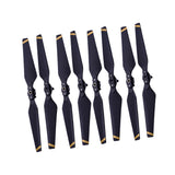 Max 4 Pairs Low-noise Foldable Quick Release Propellers for DJI Mavic Pro Golden