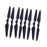 Max 4 Pairs Low-noise Foldable Quick Release Propellers for DJI Mavic Pro Golden