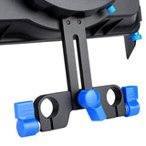 Max DSLR Rig Matte Box 15mm Rail Rod Supporter M4 with 3 Aluminium Flags