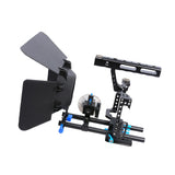 Maxbell DSLR Camera Video Cage Stabilizer+Follow Focus+Matte Box For Sony A7 A7R #1