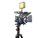 Maxbell DSLR Camera Video Cage Stabilizer+Follow Focus+Matte Box For Sony A7 A7R #1