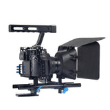 Maxbell DSLR Camera Video Cage Stabilizer+Follow Focus+Matte Box For Sony A7 A7R #1