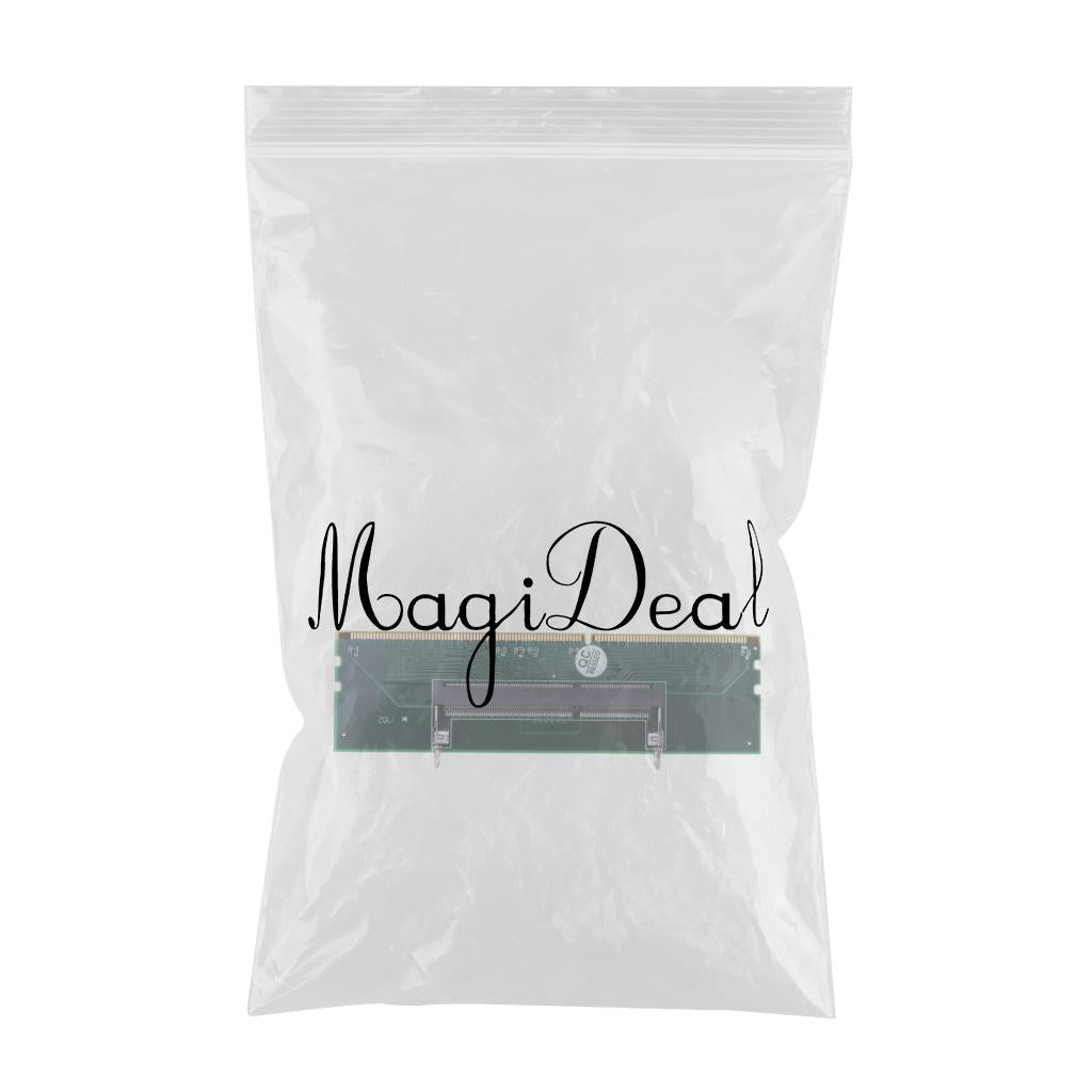 Max DDR3 Laptop to Desktop Memory RAM Connector Adapter Memory Tester