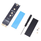 Max NVMe M.2 NGFF SSD to PCIE 3.0 Adapter Expansion Card with Heatsink Case