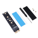 Max NVMe M.2 NGFF SSD to PCIE 3.0 Adapter Expansion Card with Heatsink Case