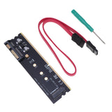 Max DDR3 SATA to M.2 (NGFF) Solid State Drive SSD Riser Card Expansion Card